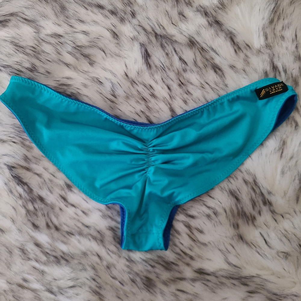 Reversible Scrunch Bikini bottom